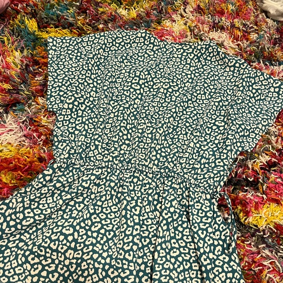 Cheata print blue teal - Picture 1 of 1